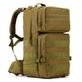 Раница на раменете, мъжки раница, чанта, военен водоустойчива раница, Мъжки 50 л, супер-сверхбольшая пътна висококачествена чанта, камуфлаж