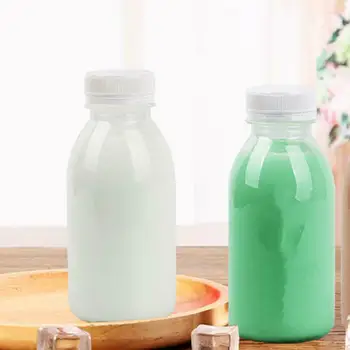 100 мл/250 мл/350 мл/ 500 мл/1000 мл, Прозрачни Пластмасови Бутилки За Съхранение на Мляко за Пиене Прозрачна Бутилка За Пиене На Открито