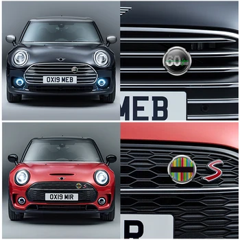 Юниън Джак Флаг на Великобритания Метална Емблема на Иконата за Логото на Стикер Стикер На Предна Броня Решетка За Всички MINI Cooper R50 R55 R56 R60 R61 Автомобилен Стайлинг