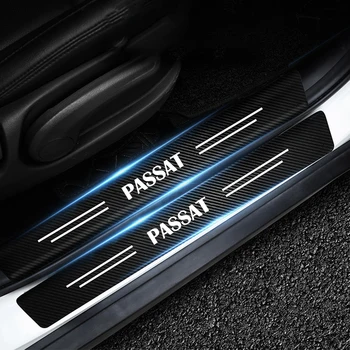 За VW Volkswagen PASSAT B5 B6 B7 B8 Вариант 2021 2020 2019 2018 - 1997 Покровител е на прага на вратата на колата етикети на прага на 4ШТ