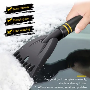 Превозвачът Сняг Четка Лед Колата Чист Лед Пластмасов Инструмент за Почистване на Автомобила Преносим Многофункционален Стъклена за Предно Стъкло на Кораба